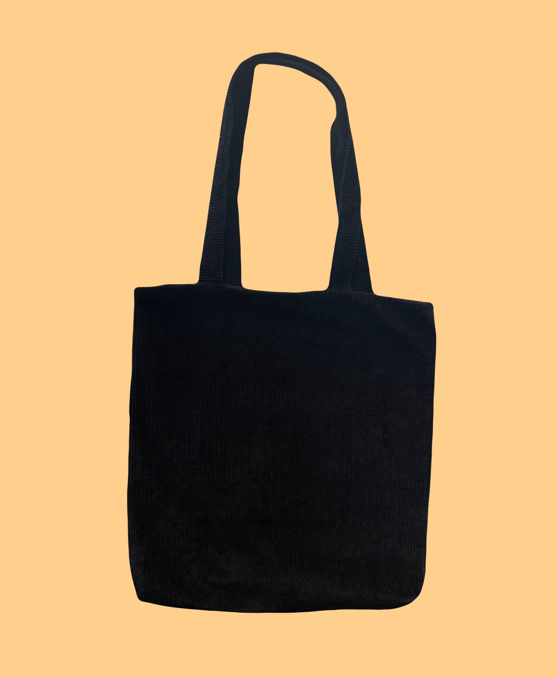 Corduroy tote bag